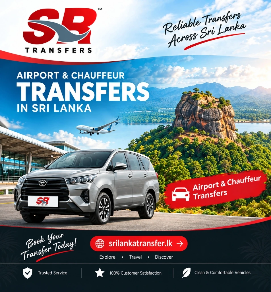 SR Transfers - Airport & Chauffeur Transfers in Sri Lanka